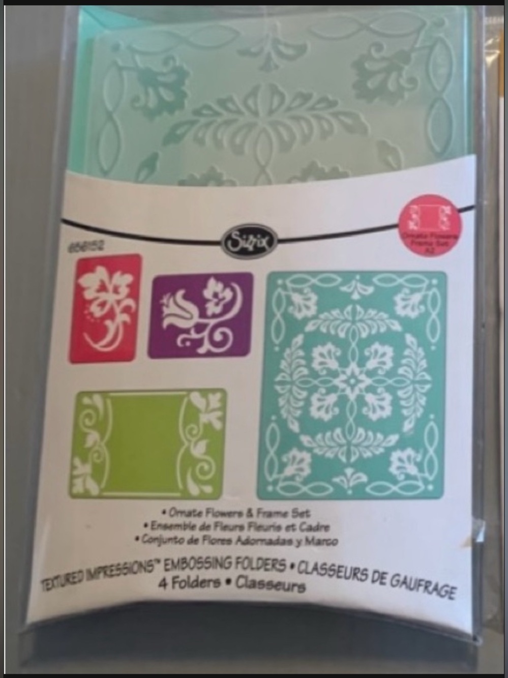 Sizzix Embossing Folder Set